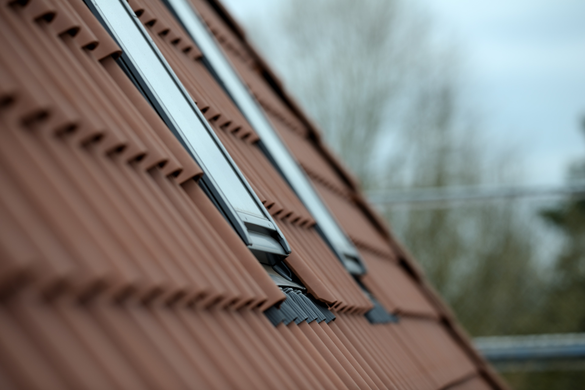 Velux Dachflächenfenster seitlich im Dach