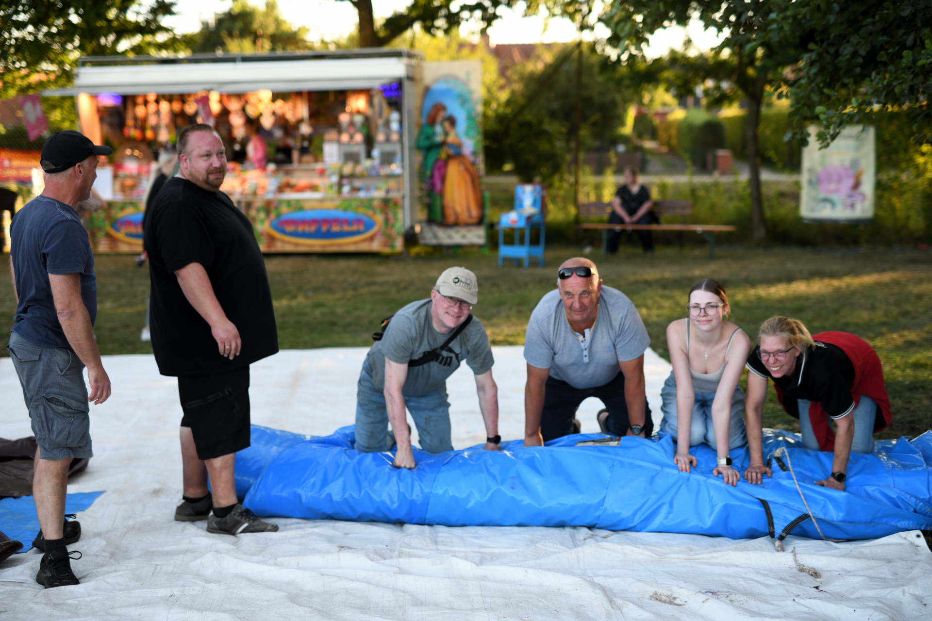 Abbau Schweinetrogrennen 2025 Bardowick