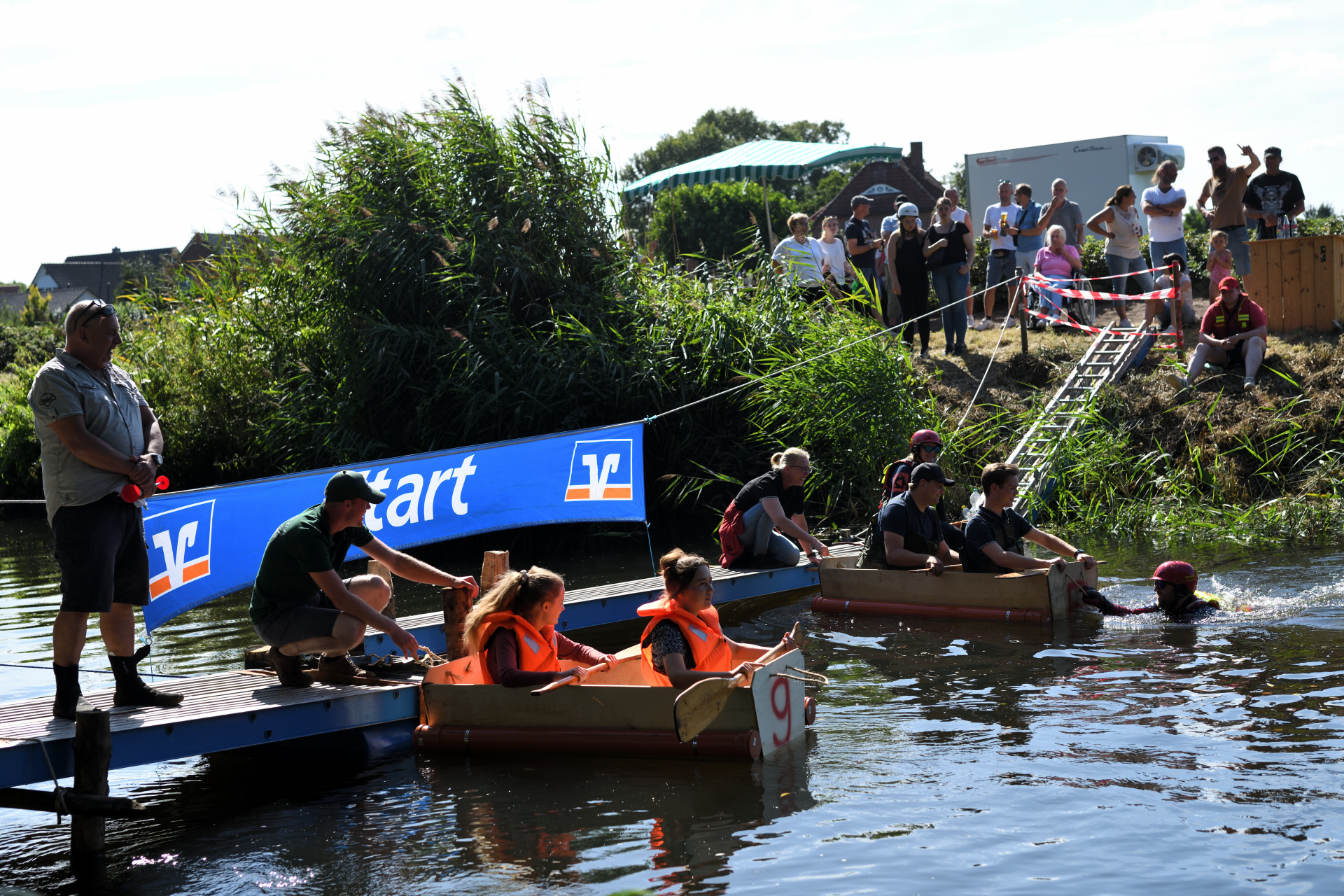 Einstieg Schweinetrogrennen 2025 Bardowick