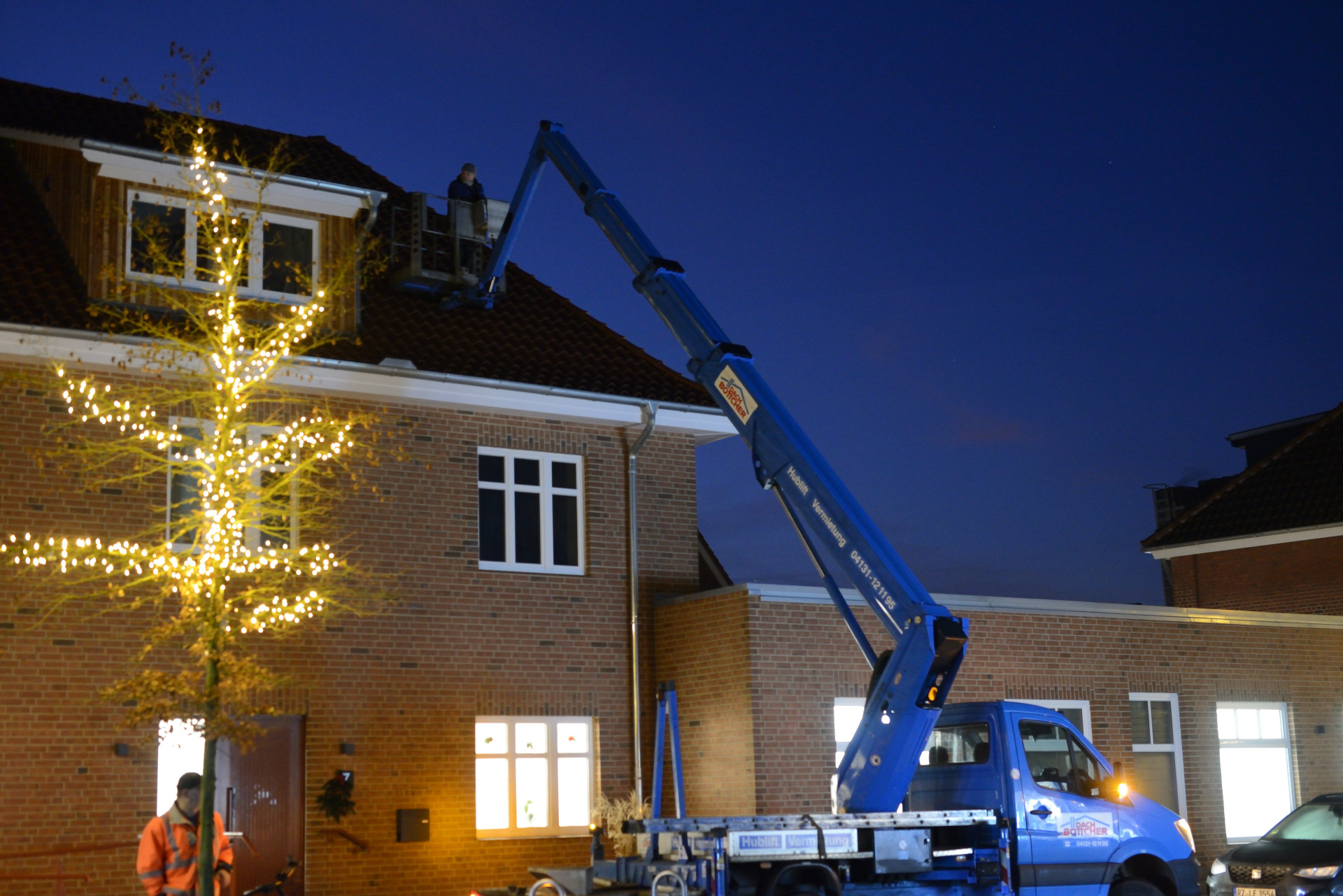 Hubsteiger mieten Lübeck Weihnachten D80_1739