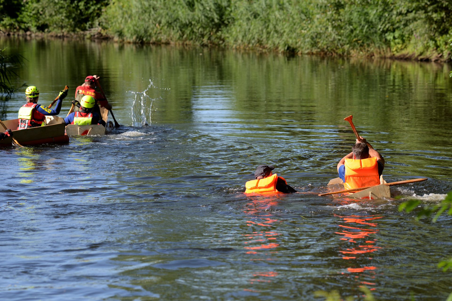 Regeln Schweinetrogrennen