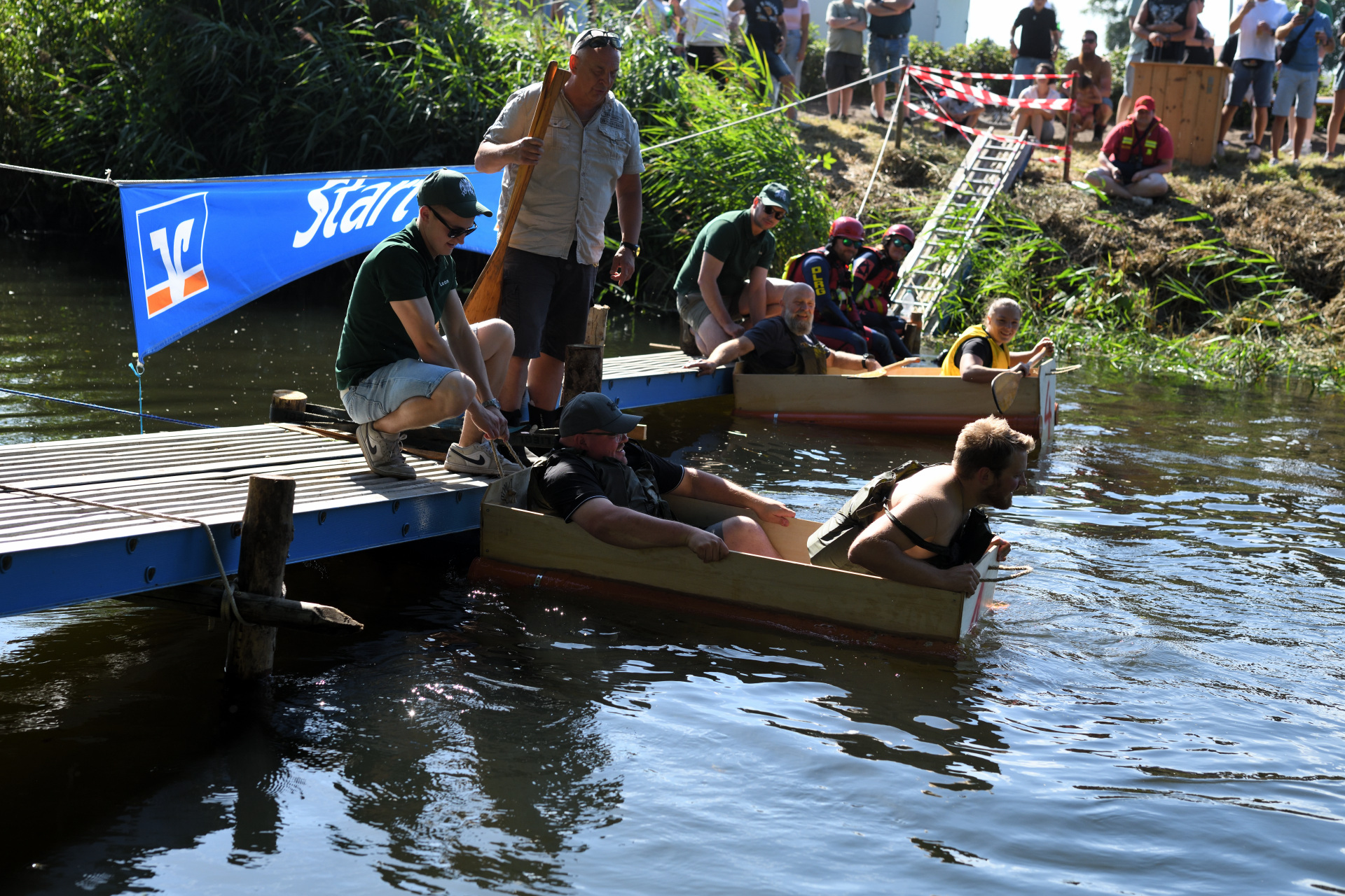 Start Schweinetrogrennen 2025 Bardowick