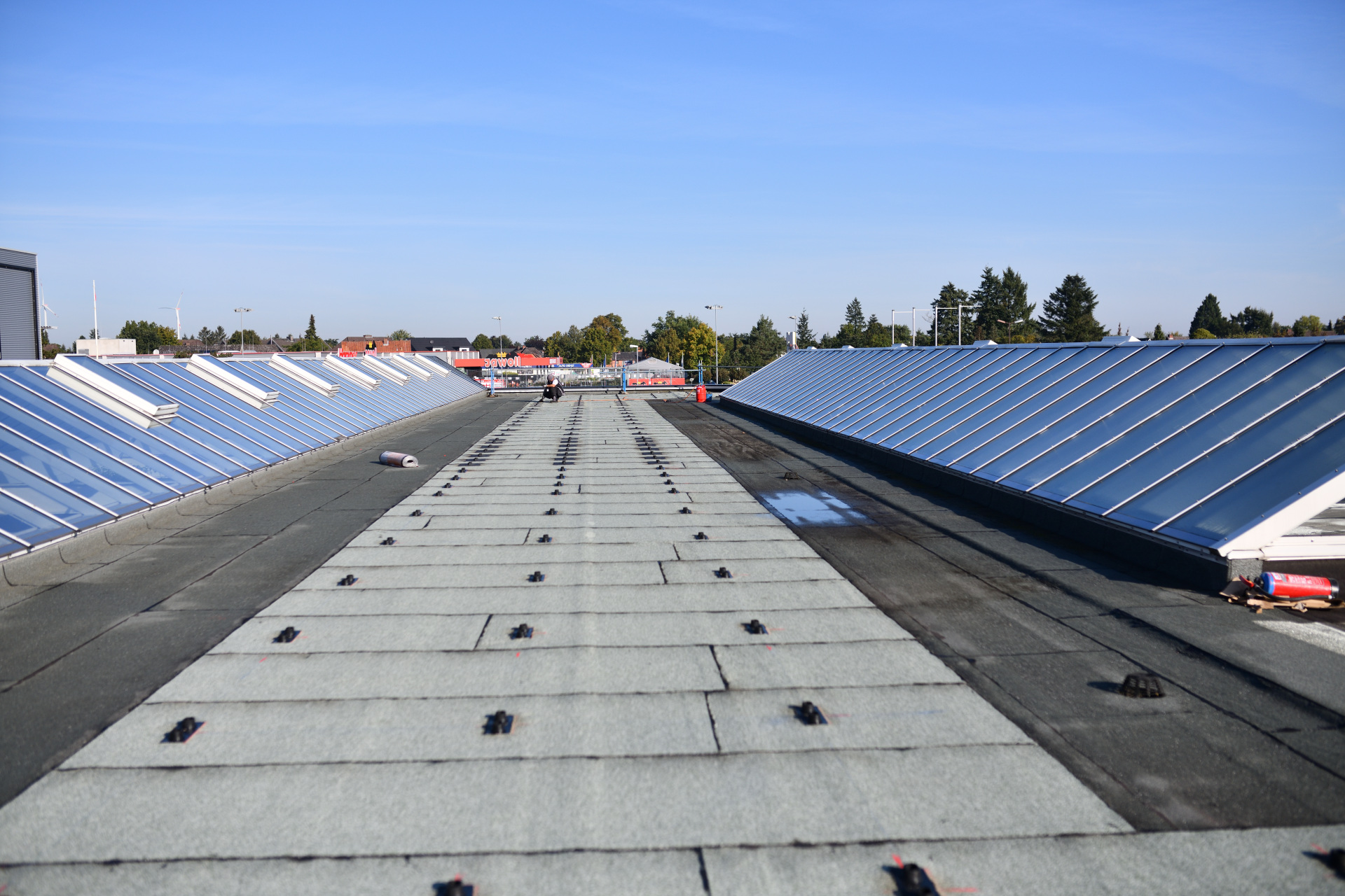 Halter Solaranlagen PV Flachdach Bauder DSC_8962